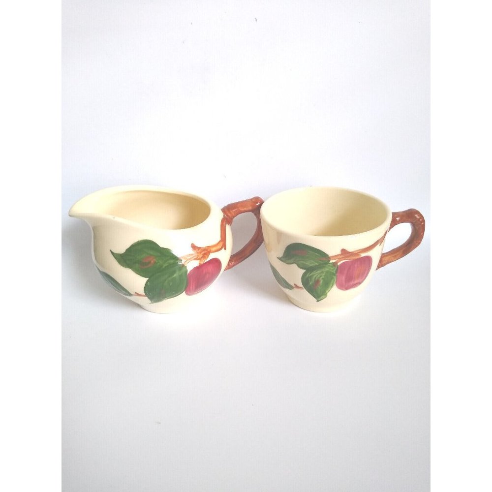 Franciscan Apple Creamer And Cup